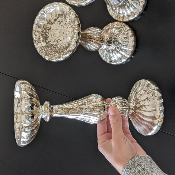 Lightweight Decor Candle Holders (Bundle of 4) **Candles NOT Included** - Picture 3 of 8